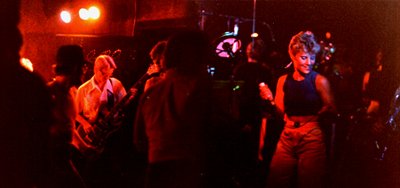 Roy Rendahl playing bass (and running sound and lights) with Changes at the Inner Circle in Winona, Minneaota in 1985