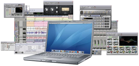 Pro Tools & MacBook Pro audio recording