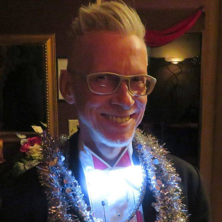 Roy Rendahl with his Good To Glow bow tie