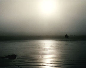 "Morro Beach Morning, Morro Bay, CA" 35mm color photograph. © Roy Al Rendahl